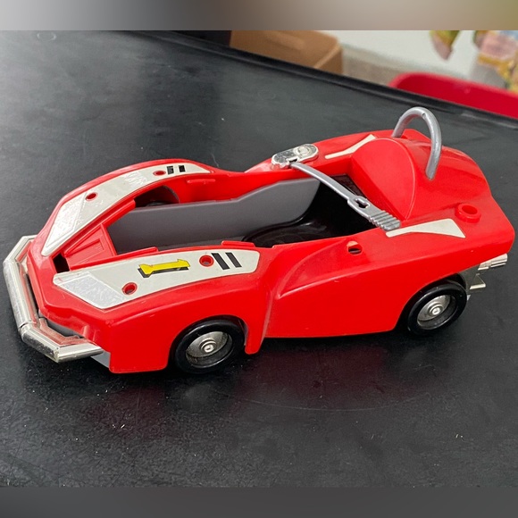 Other Vintage 1997 Power Rangers Bandai Red Turbo Rangers Car Vehicle